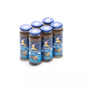 G'nite Walnut Milk Dark Chocolate Flavor จีไนท์ นมวอลนัทผสมคาโมมายล์  รสดาร์กช็อกโกแลต