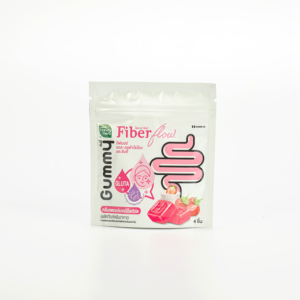 Fiber Flow Gummy Plus Gluta แฮนดี้เฮิร์บ ไฟเบอร์ กัมมี่ พลัส กลูต้า (1 กล่อง 6 ซอง )